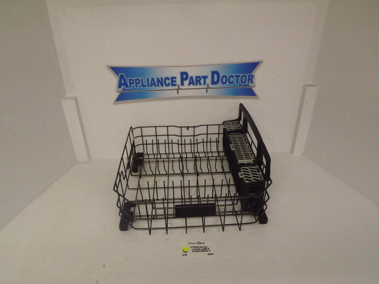 GE Dishwasher WD28X26106 WD28X22827 WD28X22867 Lower Rack Used GE Dishwasher WD28X26106 WD28X22827 WD28X22867 Lower Rack Used